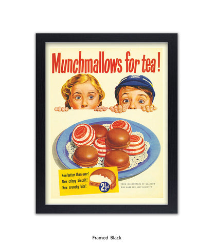 Marshmallows For Tea -  Art Print
