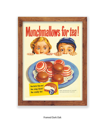 Marshmallows For Tea -  Art Print