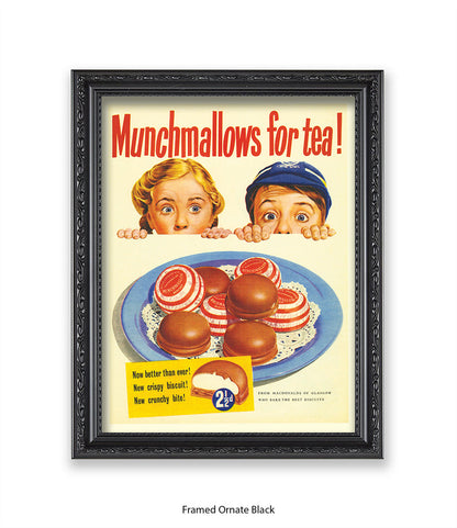Marshmallows For Tea -  Art Print