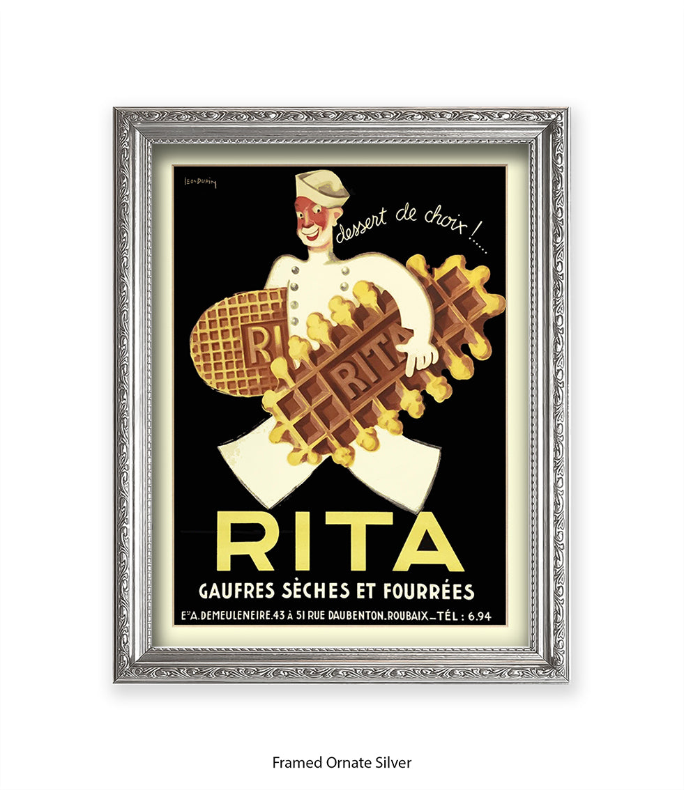 Rita - Dessert De Choix - Art Print