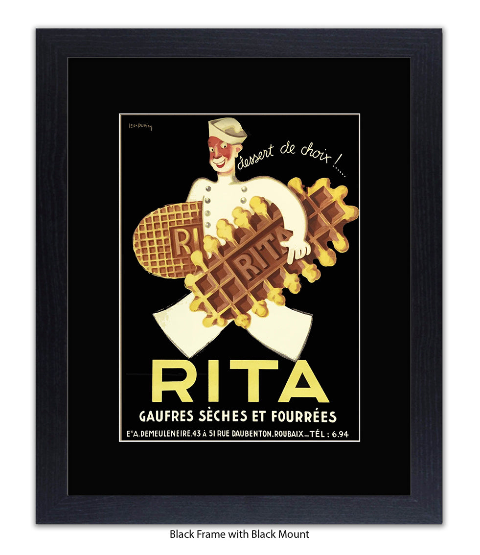 Rita - Dessert De Choix - Art Print