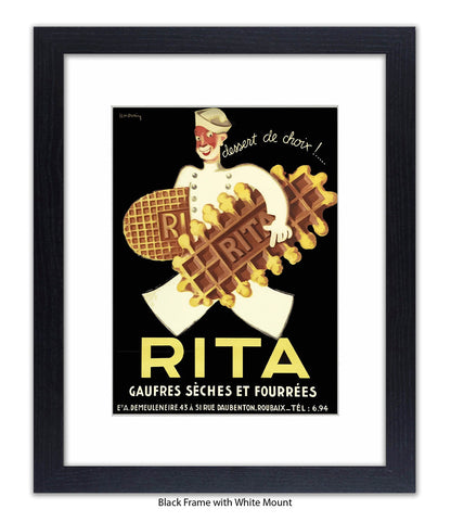 Rita - Dessert De Choix - Art Print