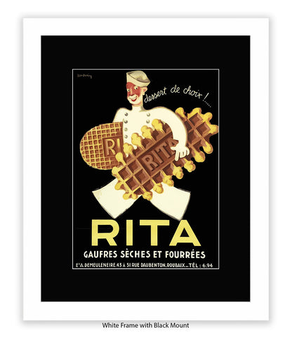 Rita - Dessert De Choix - Art Print
