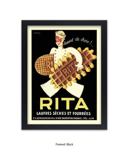Rita - Dessert De Choix - Art Print