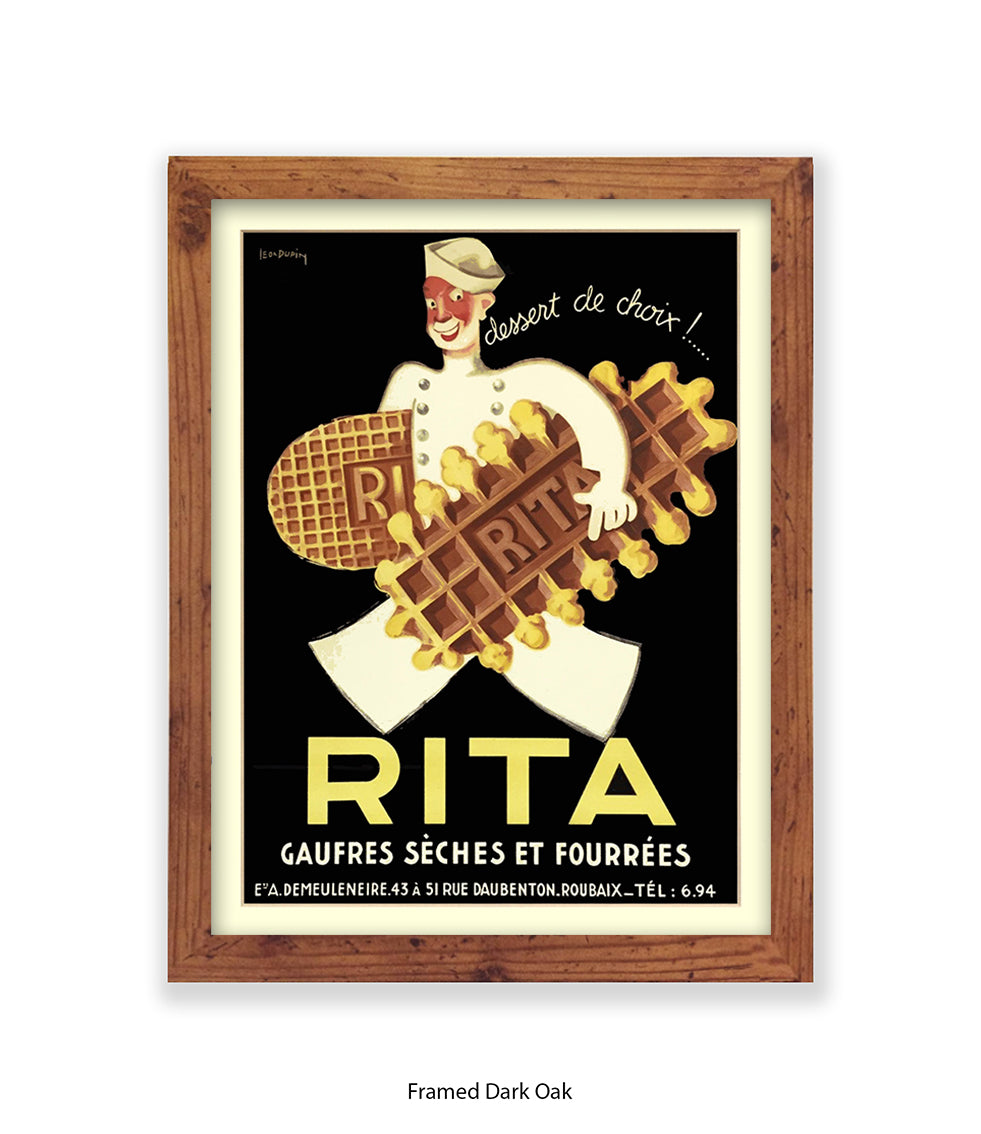 Rita - Dessert De Choix - Art Print