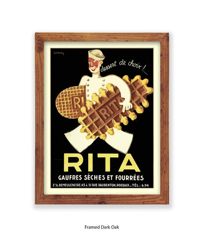 Rita - Dessert De Choix - Art Print