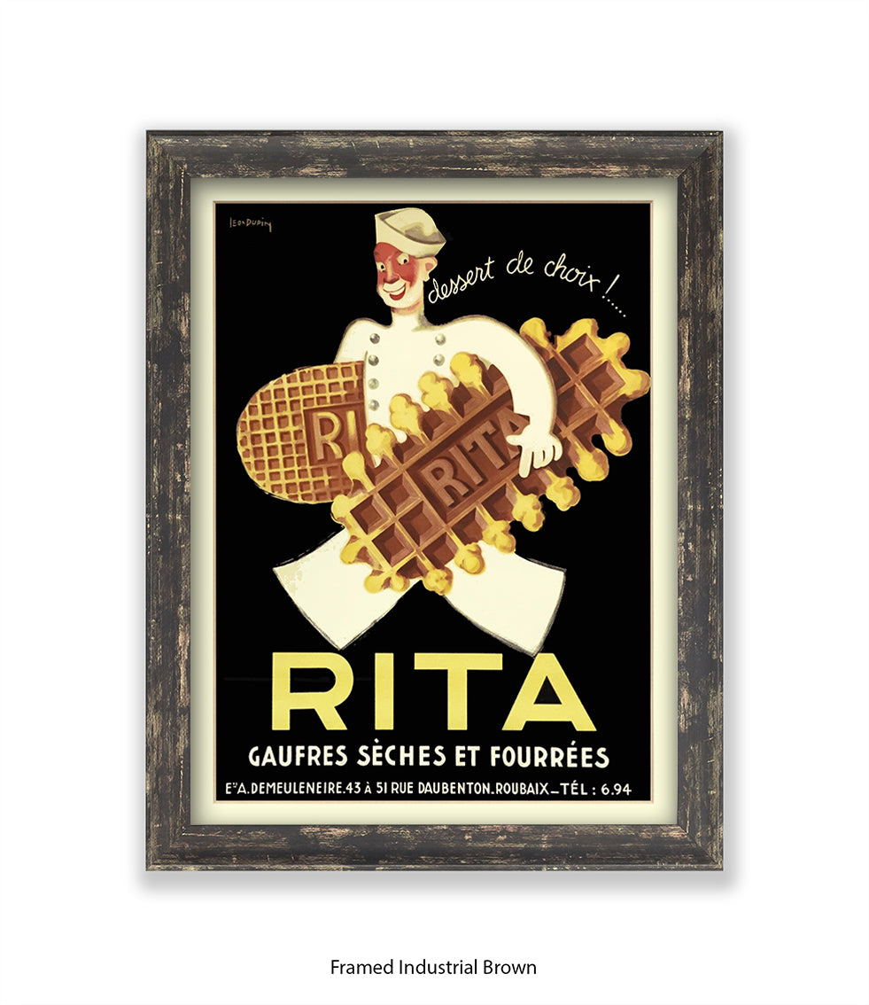 Rita - Dessert De Choix - Art Print