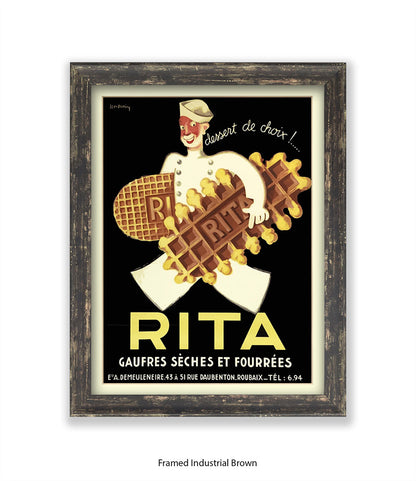 Rita - Dessert De Choix - Art Print