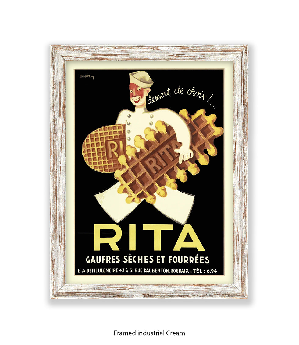 Rita - Dessert De Choix - Art Print