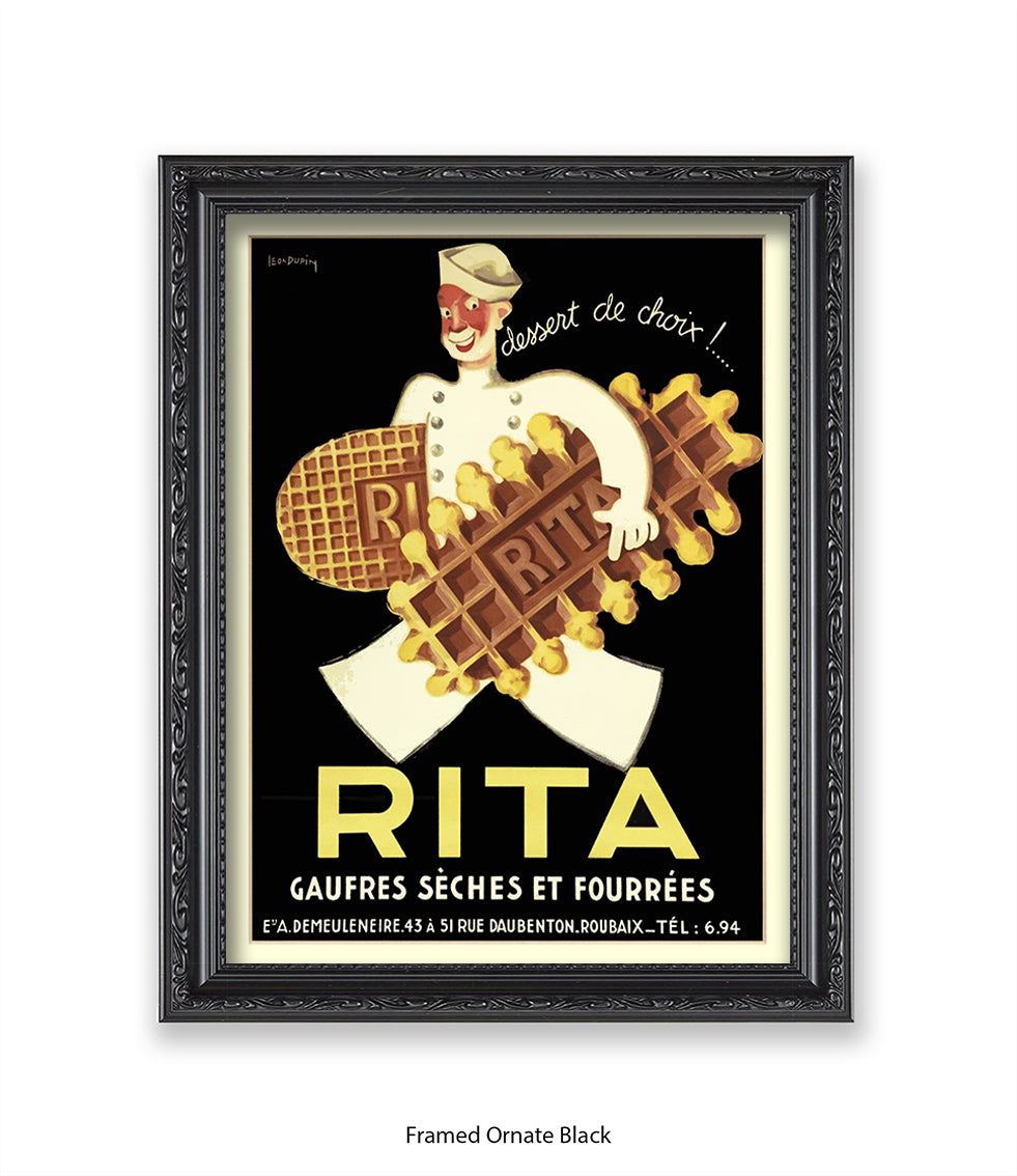 Rita - Dessert De Choix - Art Print