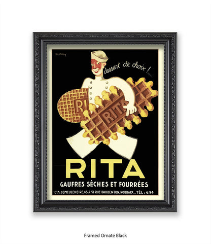 Rita - Dessert De Choix - Art Print
