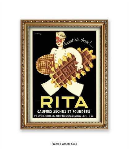 Rita - Dessert De Choix - Art Print