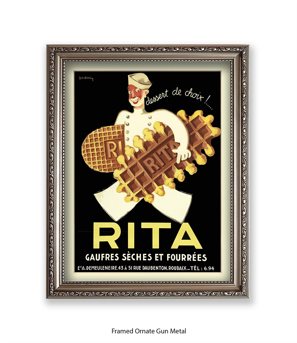 Rita - Dessert De Choix - Art Print