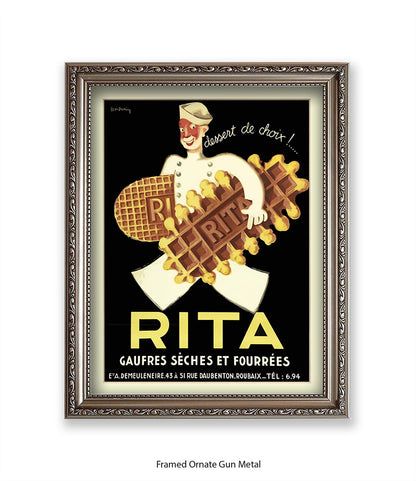 Rita - Dessert De Choix - Art Print
