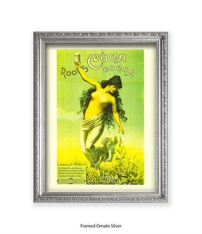 Roots Cuca Cocoa - Green - Art Print