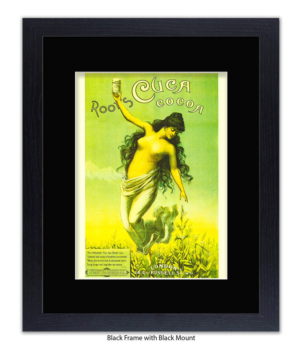Roots Cuca Cocoa - Green - Art Print