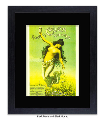 Roots Cuca Cocoa - Green - Art Print