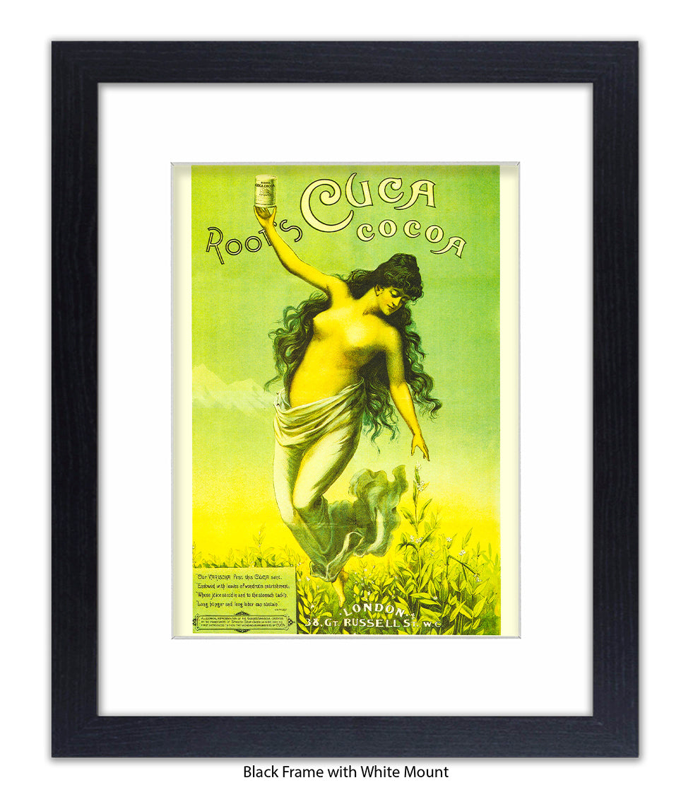 Roots Cuca Cocoa - Green - Art Print