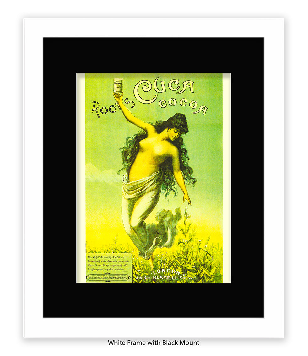 Roots Cuca Cocoa - Green - Art Print