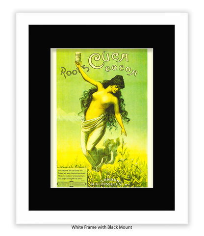 Roots Cuca Cocoa - Green - Art Print