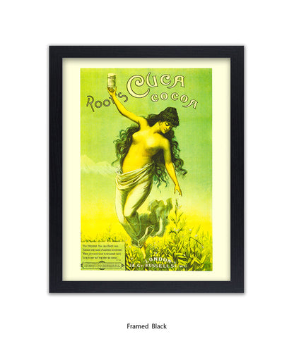 Roots Cuca Cocoa - Green - Art Print