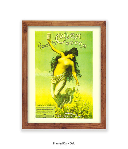 Roots Cuca Cocoa - Green - Art Print