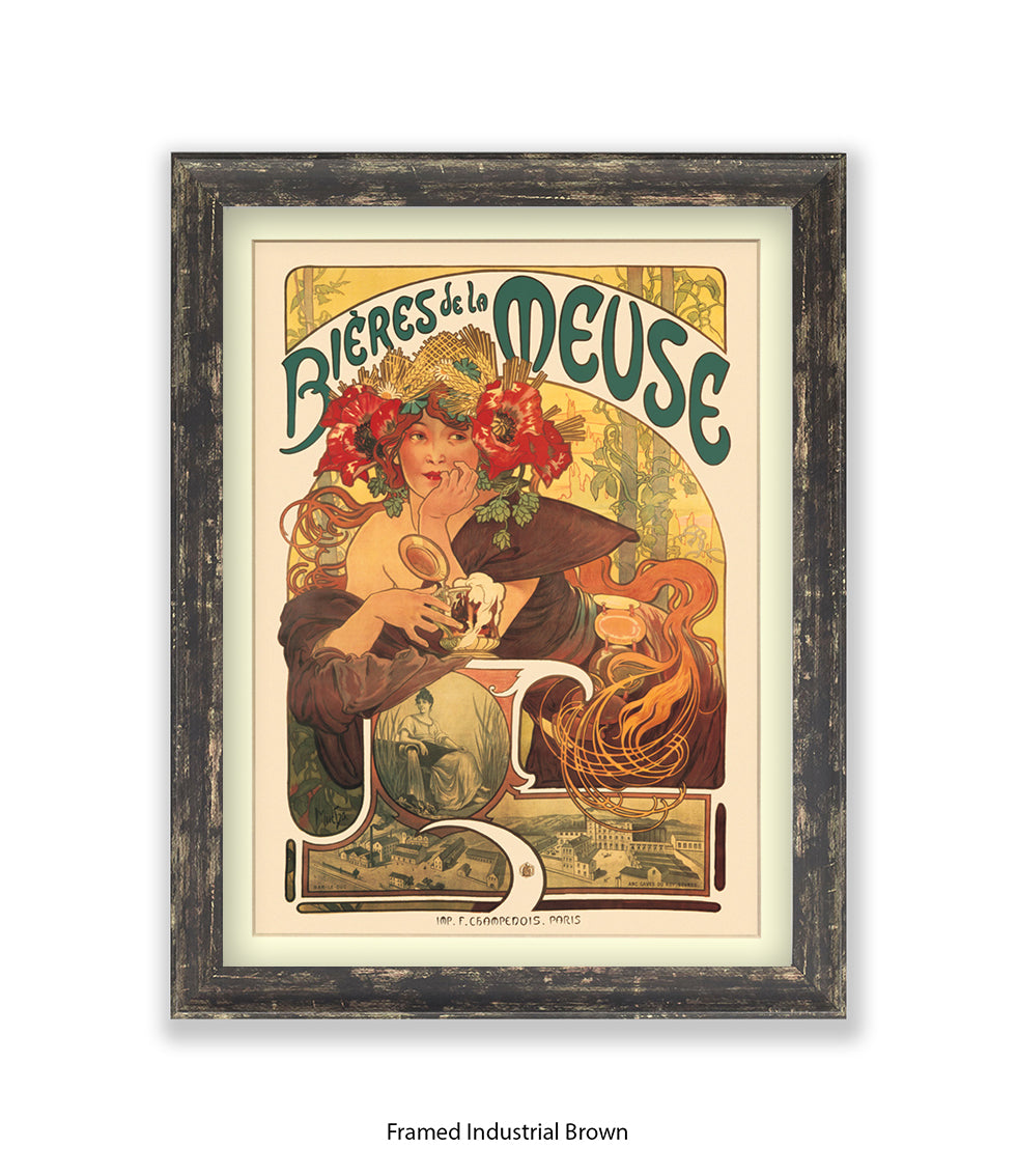 Bieres De La Meuse Art Print