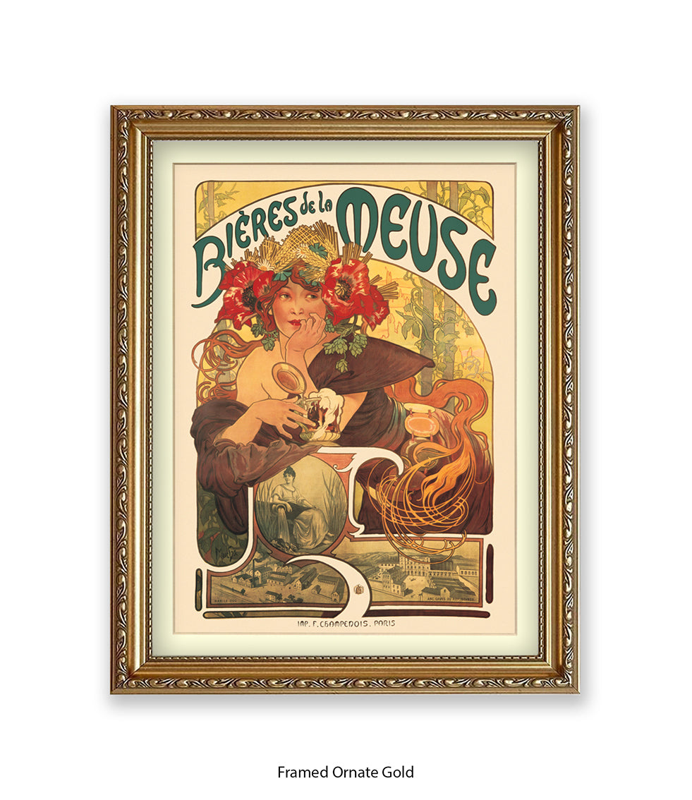 Bieres De La Meuse Art Print
