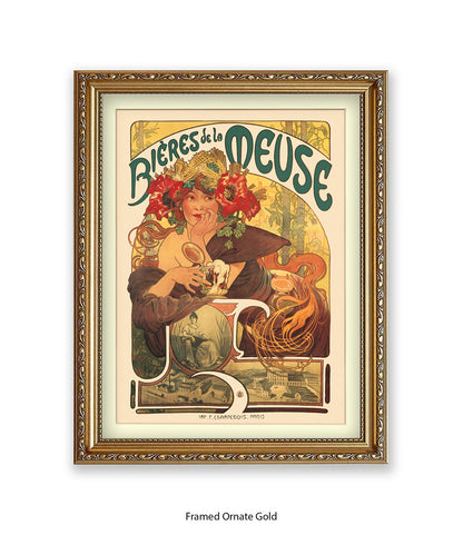 Bieres De La Meuse Art Print