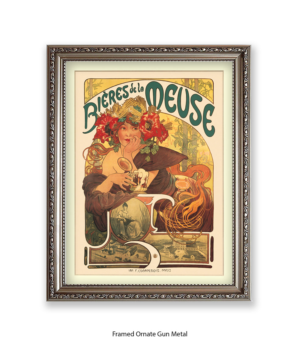 Bieres De La Meuse Art Print