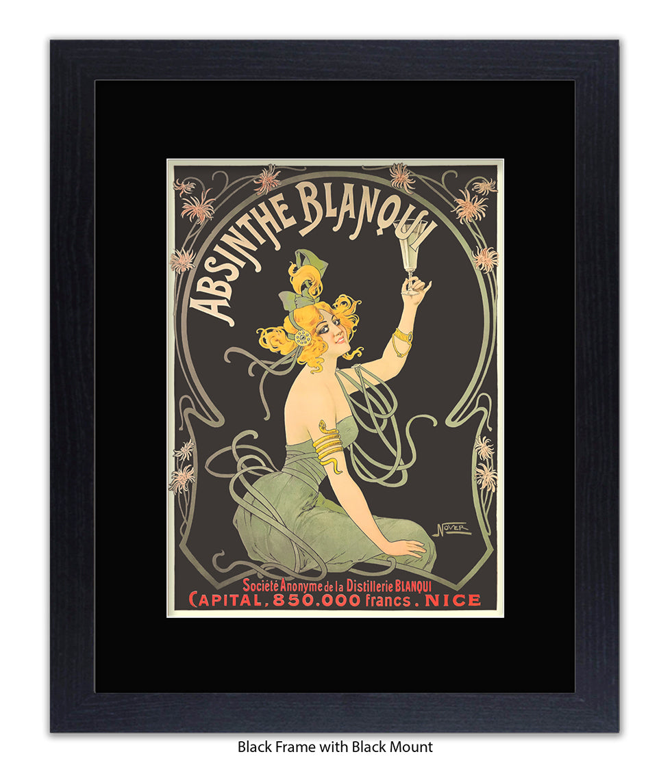Absinthe Blanqui Art Print