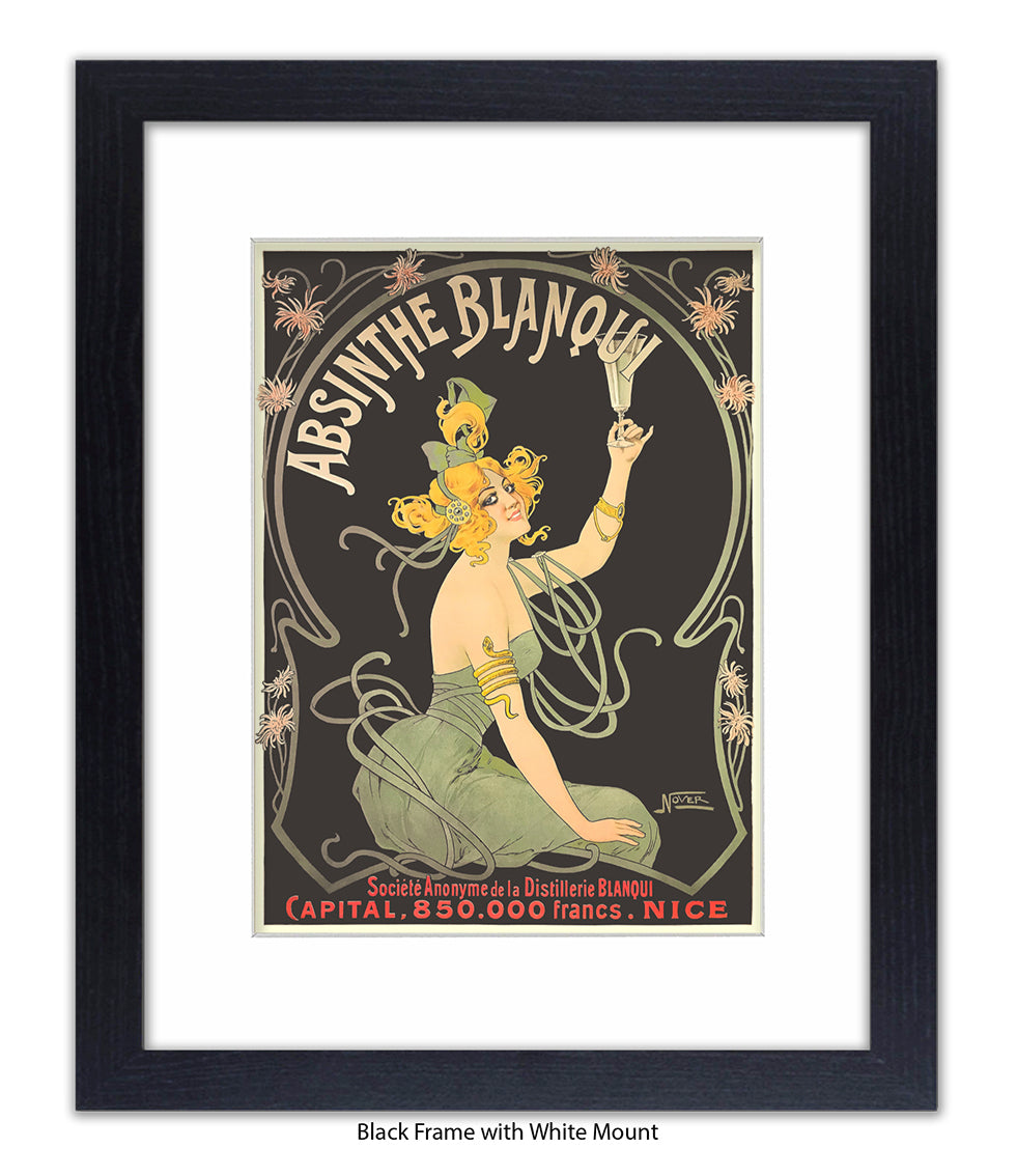 Absinthe Blanqui Art Print