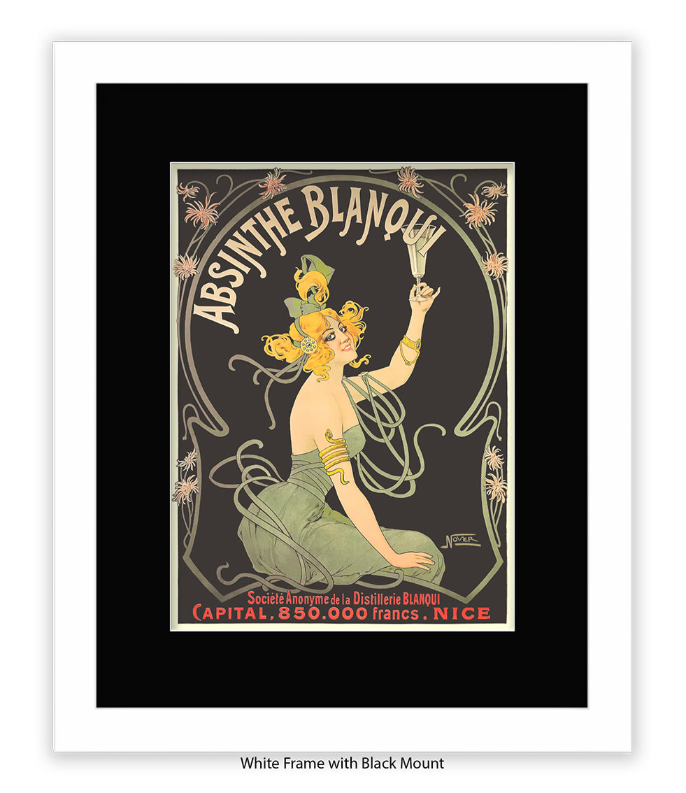 Absinthe Blanqui Art Print