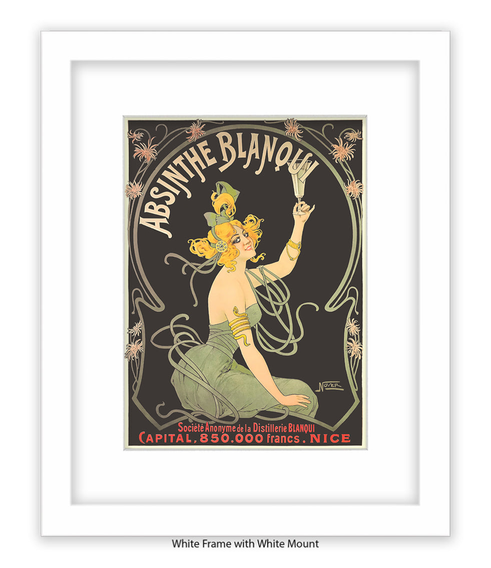 Absinthe Blanqui Art Print