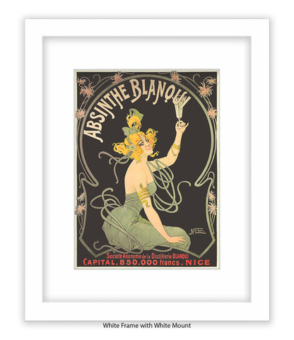 Absinthe Blanqui Art Print