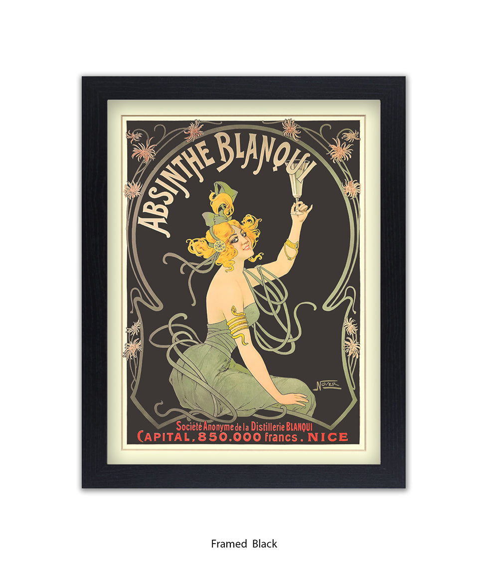 Absinthe Blanqui Art Print