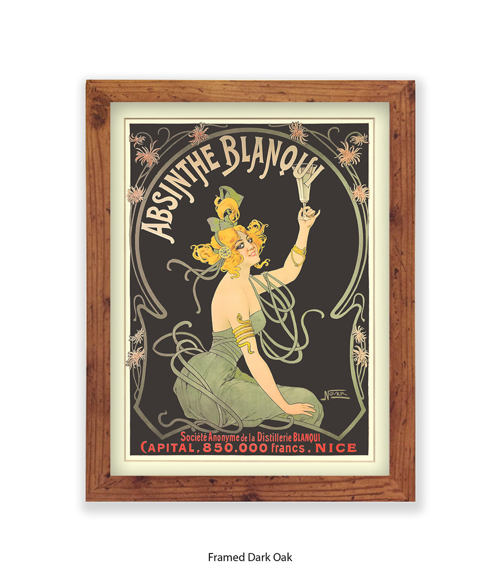 Absinthe Blanqui Art Print
