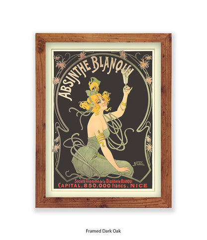 Absinthe Blanqui Art Print