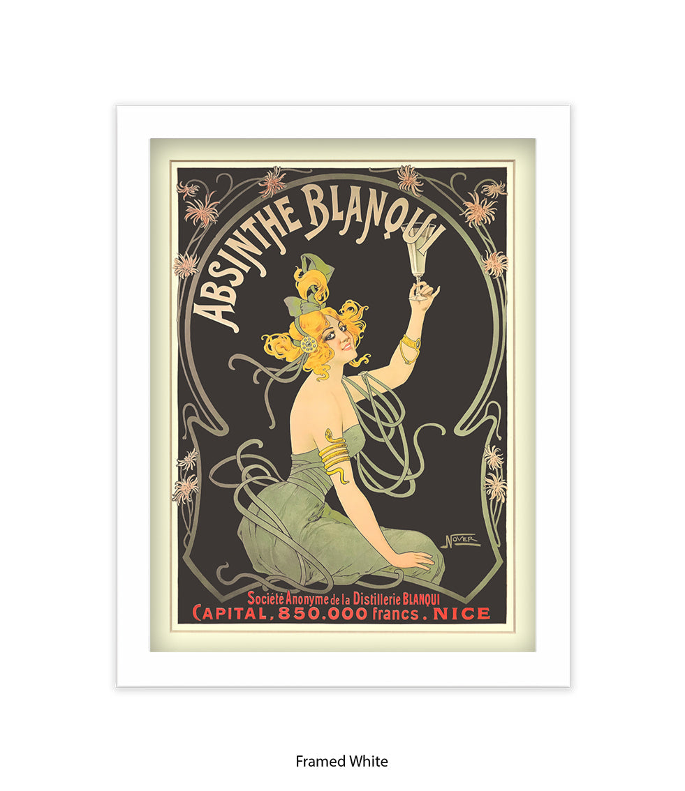 Absinthe Blanqui Art Print