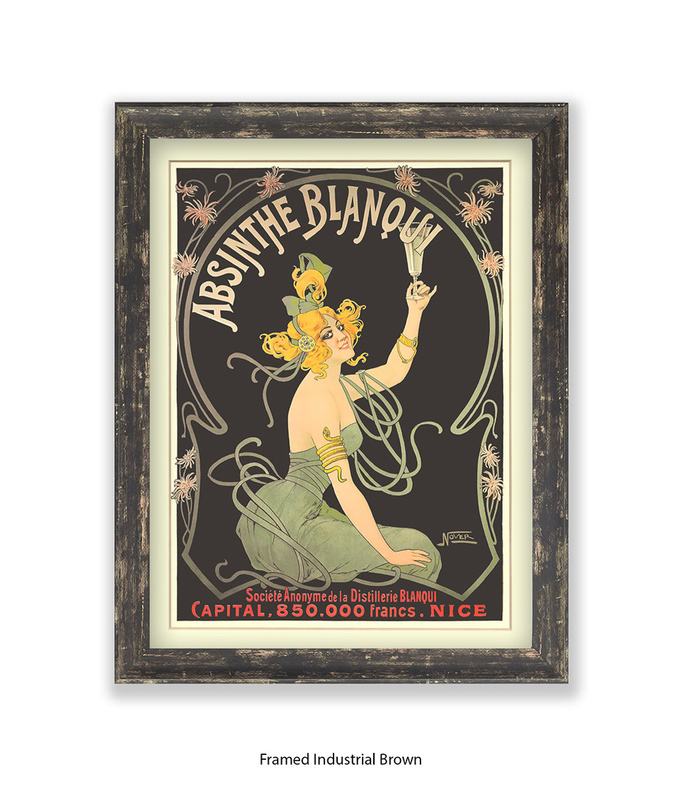 Absinthe Blanqui Art Print