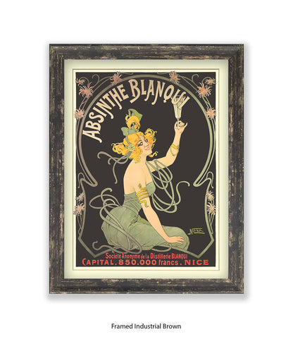 Absinthe Blanqui Art Print