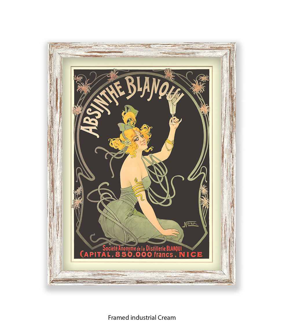 Absinthe Blanqui Art Print