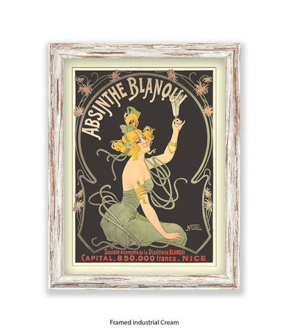 Absinthe Blanqui Art Print