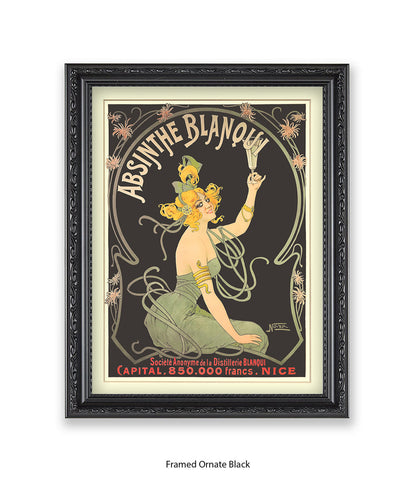 Absinthe Blanqui Art Print