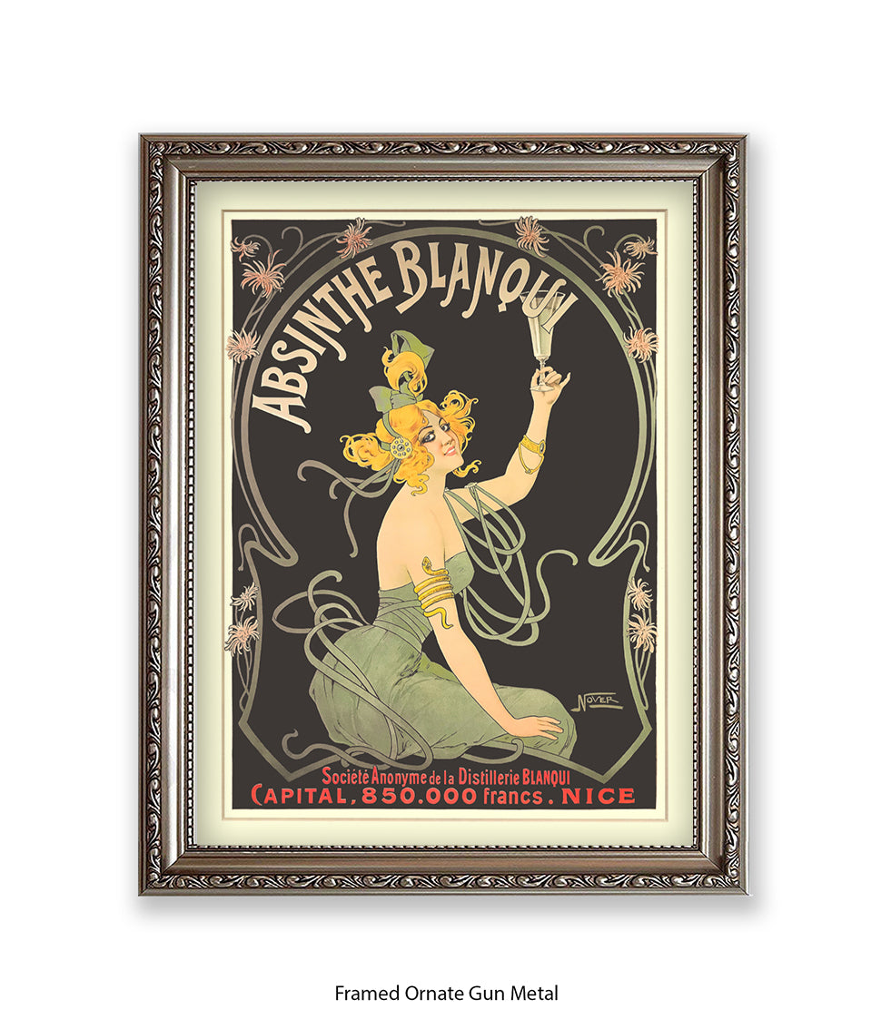 Absinthe Blanqui Art Print