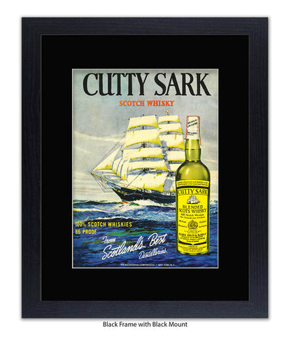 Cutty Sark Scotch Whisky Art Print