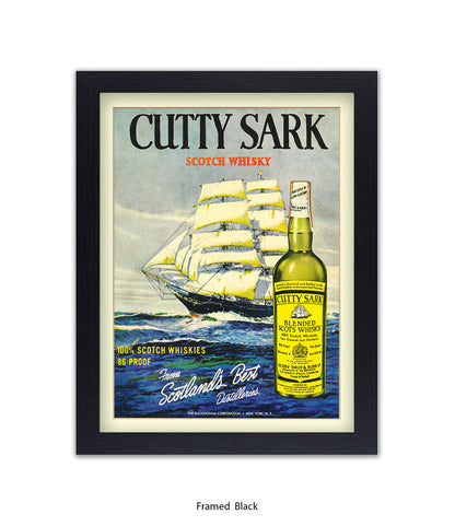 Cutty Sark Scotch Whisky Art Print