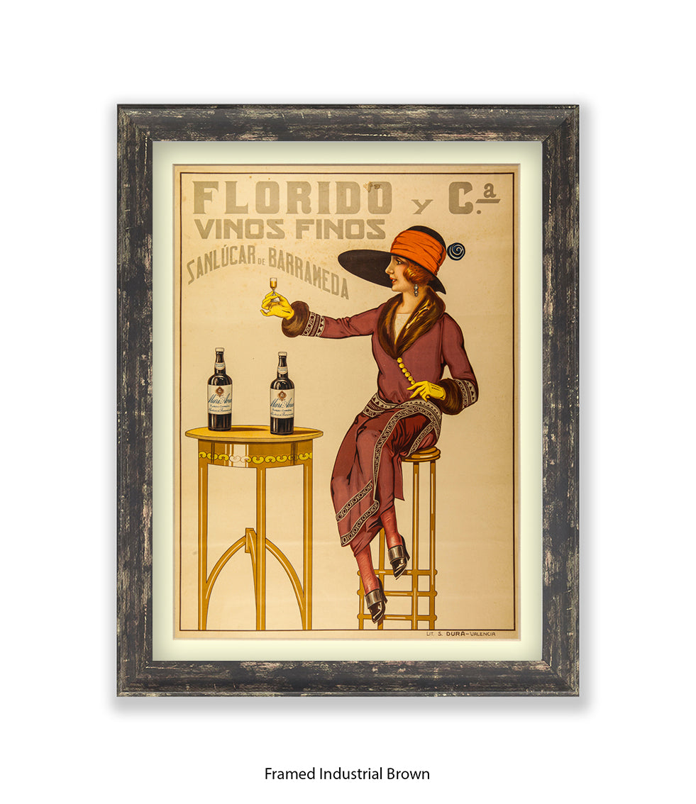 Florido Vinos Finos  Art Print
