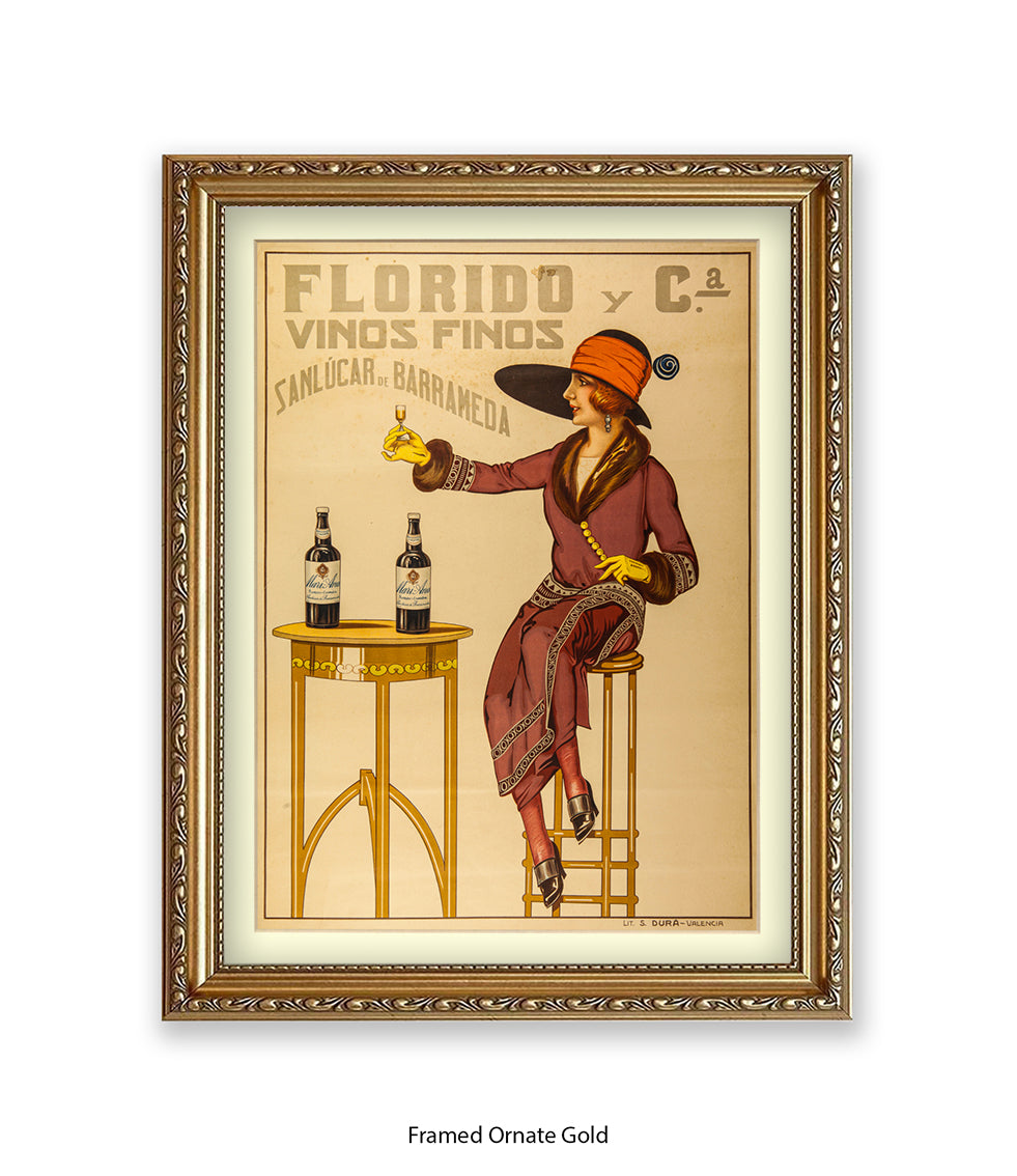 Florido Vinos Finos  Art Print