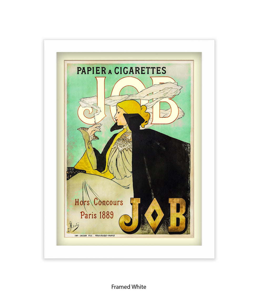 Job Papier a Cigarettes 1889  Art Print
